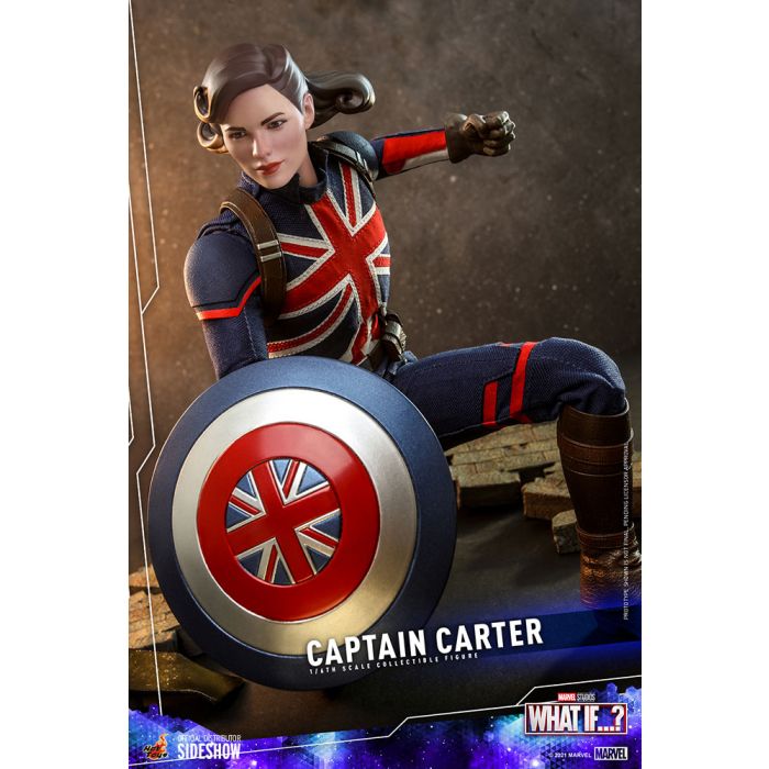 Captain Carter 1:6 Scale Figure - Hot Toys - What If...?