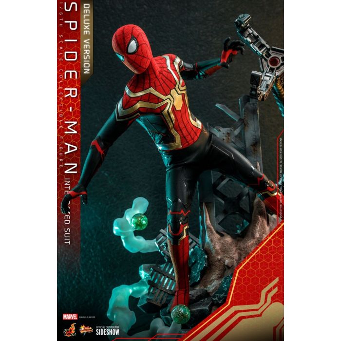 Spider-Man Integrated Suit 1:6 Scale Deluxe Figure - Hot Toys - Spider-Man No Way Home