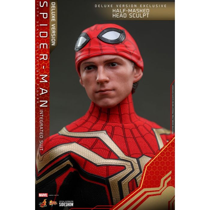 Spider-Man Integrated Suit 1:6 Scale Deluxe Figure - Hot Toys - Spider-Man No Way Home