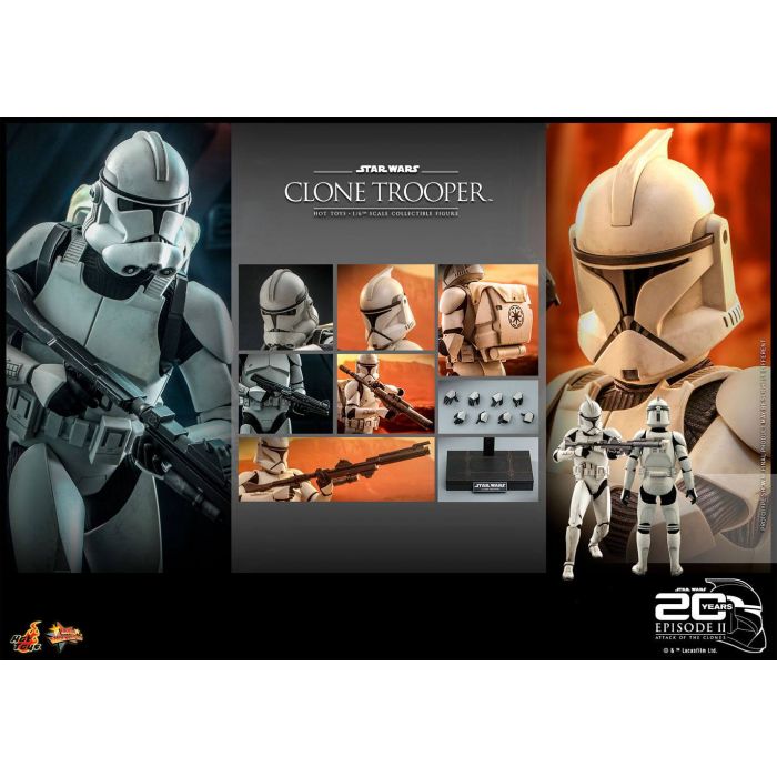 Clone Trooper 1:6 Scale Figure - Hot Toys - Star Wars: Attack of the Clones