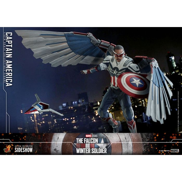 Captain America 1:6 scale Figure - The Falcon and The Winter Soldier - Hot Toys
