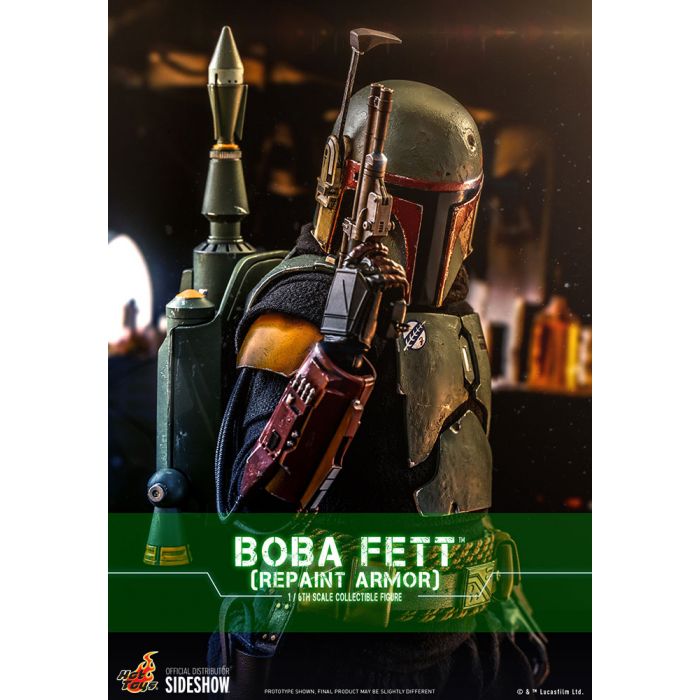 Boba Fett Repaint Armor 1:6 Scale Figure - Hot Toys - The Mandalorian