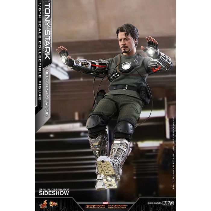 Tony Stark Mech Test Version 1:6 scale Deluxe Figure - Iron Man - Hot Toys