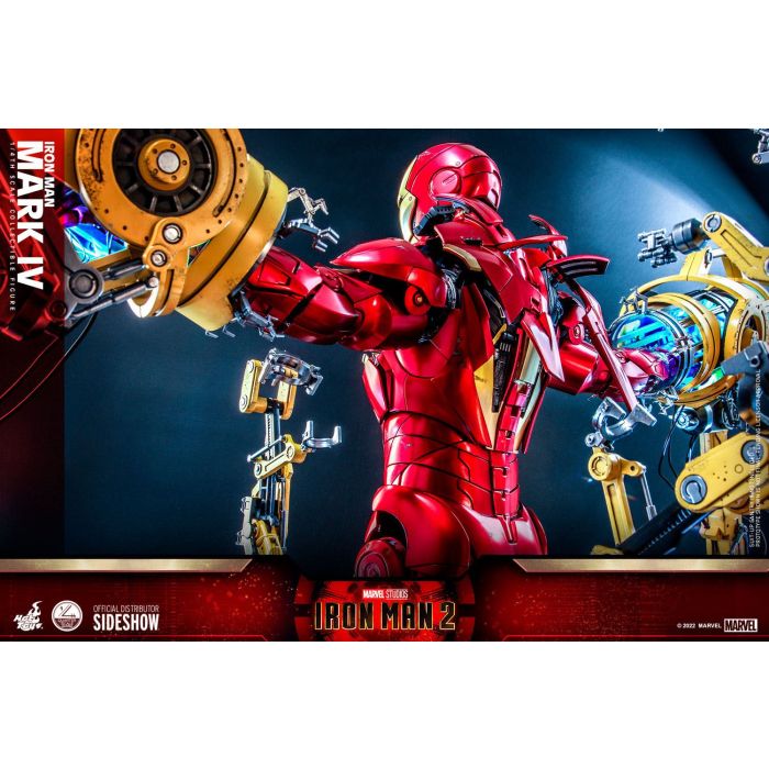 Iron Man Mark IV 1:4 Scale Figure - Hot Toys - Iron Man 2