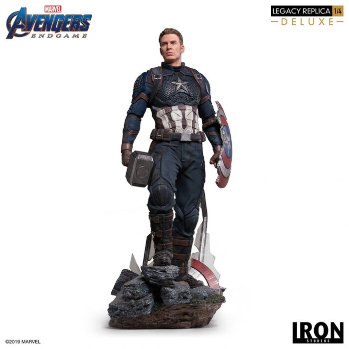 Avengers: Endgame - Captain America 1/4 scale deluxe statue