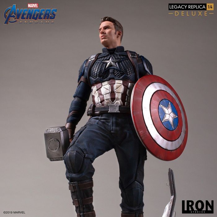 Avengers: Endgame - Captain America 1/4 scale deluxe statue