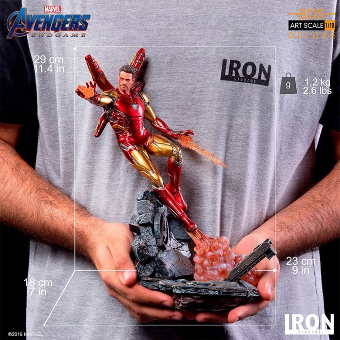 Avengers: Endgame - Iron Man Mark 85 1/10 scale deluxe statue