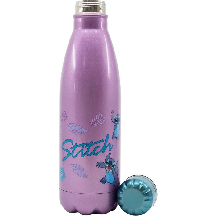 Lilo and Stitch - Stitch Stainless Steel Bottle Purple