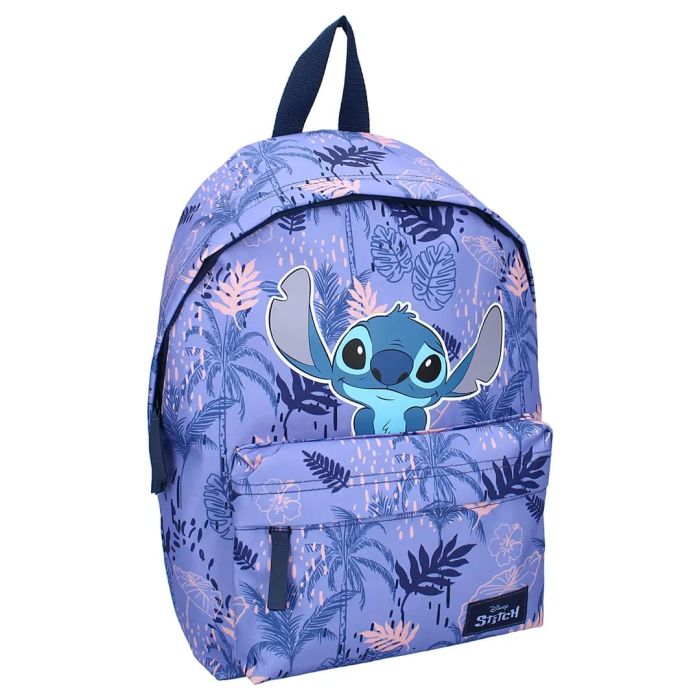 Stitch with Leaves Backpack - Lilo and Stitch
