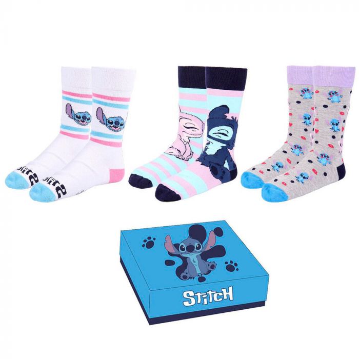 Stitch sokken 3-pack - Lilo and Stitch - Maat 36-41