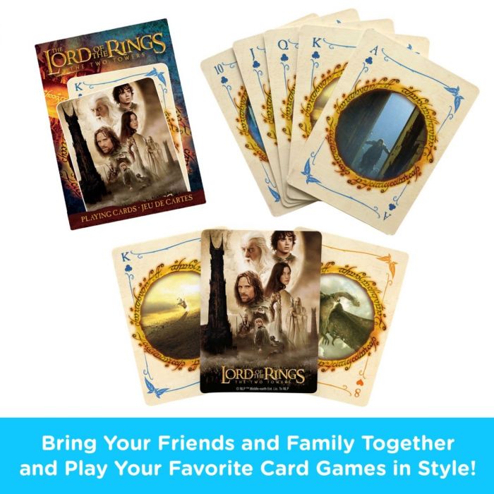 Lord of the Rings - The Two Towers Playing Cards