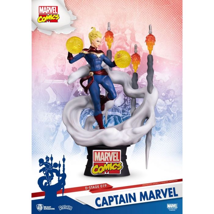 Marvel D-Select: Captain Marvel Diorama