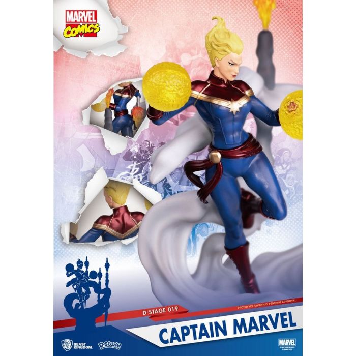 Marvel D-Select: Captain Marvel Diorama