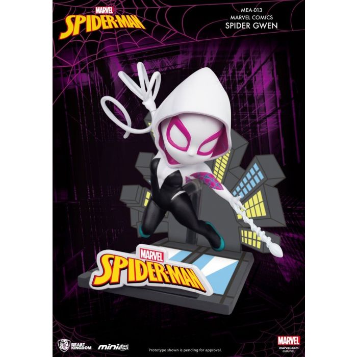 Marvel Comics: Spider-Man - Spider-Gwen Mini Egg Attack Figure