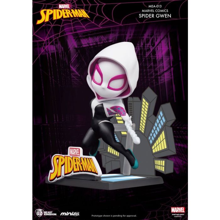 Marvel Comics: Spider-Man - Spider-Gwen Mini Egg Attack Figure