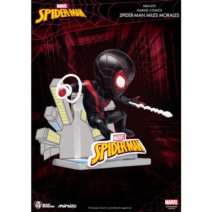 Marvel Comics: Spider-Man - Miles Morales Mini Egg Attack Figure