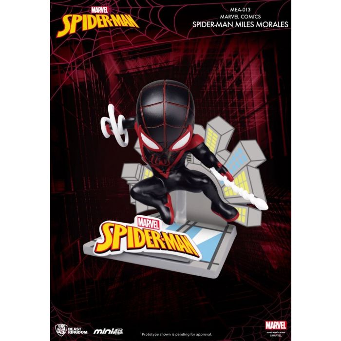 Marvel Comics: Spider-Man - Miles Morales Mini Egg Attack Figure