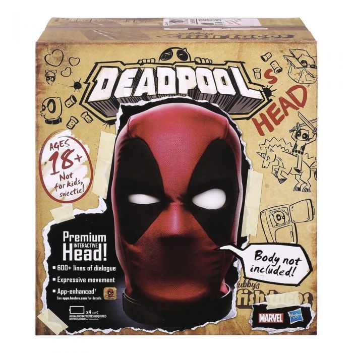 Deadpool's Head - Hasbro - Marvel Legends Premium Interactive Head
