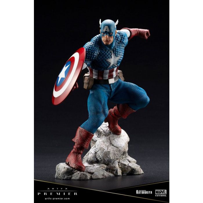 Marvel Comics: Captain America ARTFX+ Premier PVC Statue