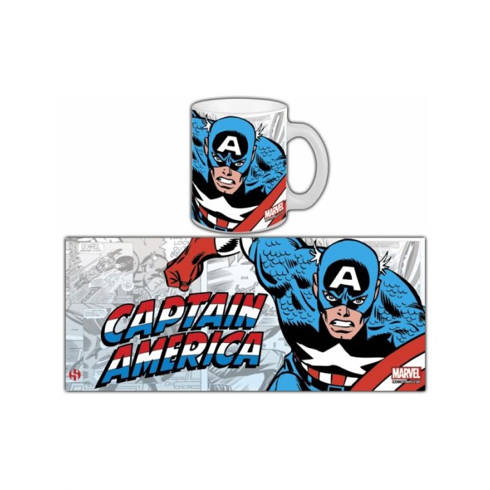 Marvel: Retro Captain America mok
