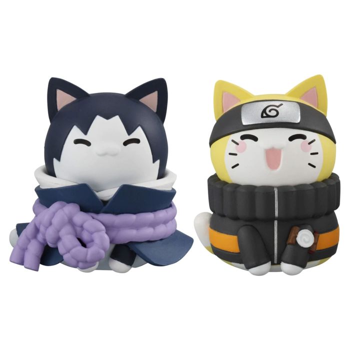 Naruto & Sasuke Cat Project Trading Figures 3cm - Megahouse - Naruto