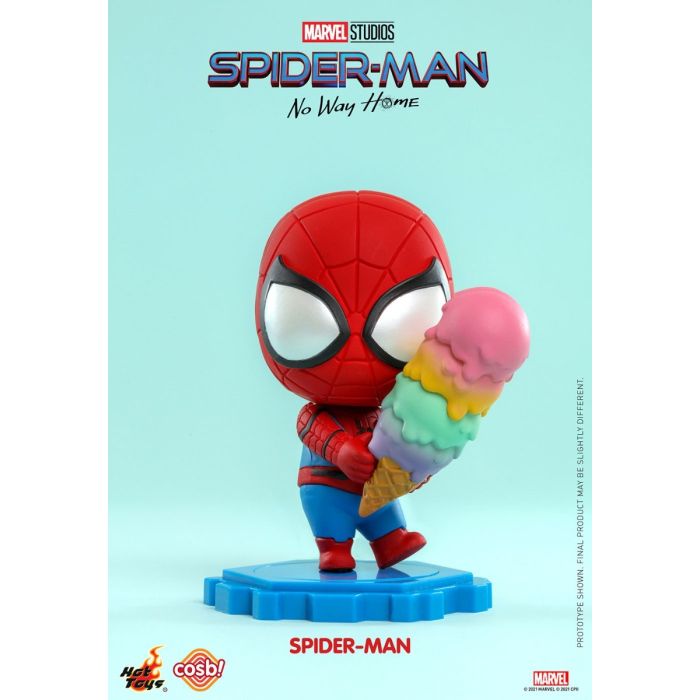 Spider-Man (Ice Cream) Cosbi Mini Figure - Hot Toys - Spider-Man: No Way Home