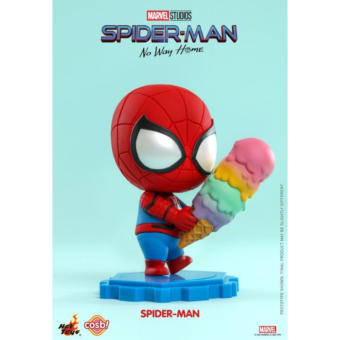 Spider-Man (Ice Cream) Cosbi Mini Figure - Hot Toys - Spider-Man: No Way Home