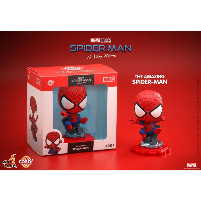 The Amazing Spider-Man Cosbi Mini Figure - Hot Toys - Spider-Man: No Way Home