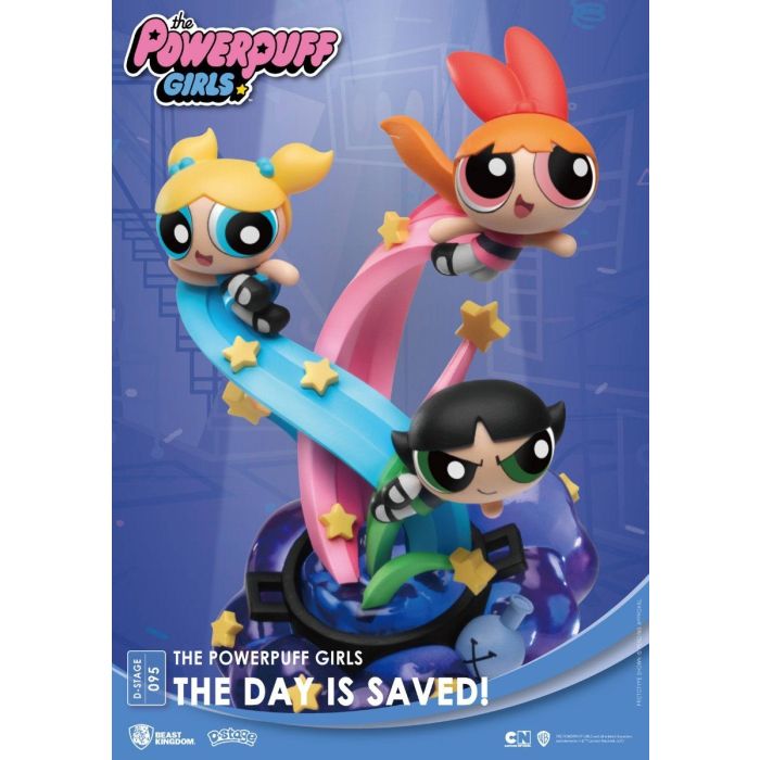 The Day Is Saved - The Powerpuff Girls PVC Diorama