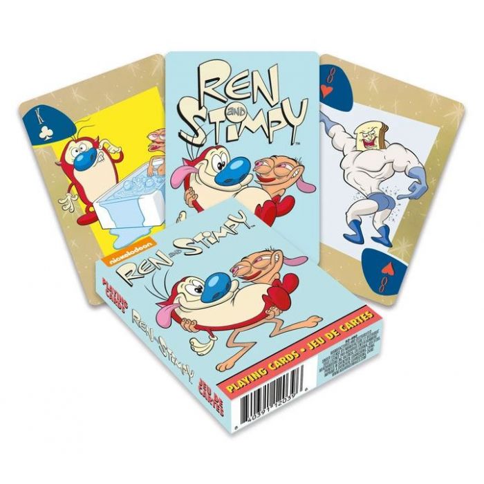 Ren & Stimpy - Cartoon Playing Cards