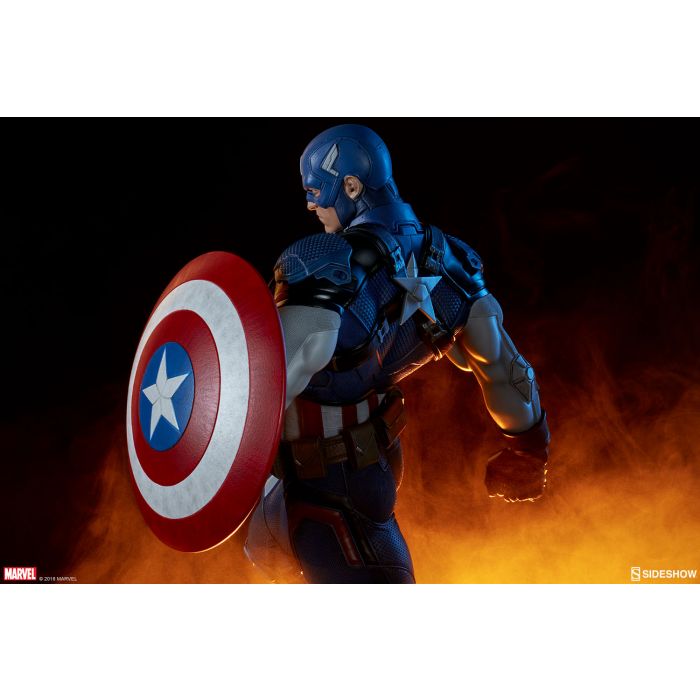 Captain America Premium Format Statue - Sideshow Toys - Captain America