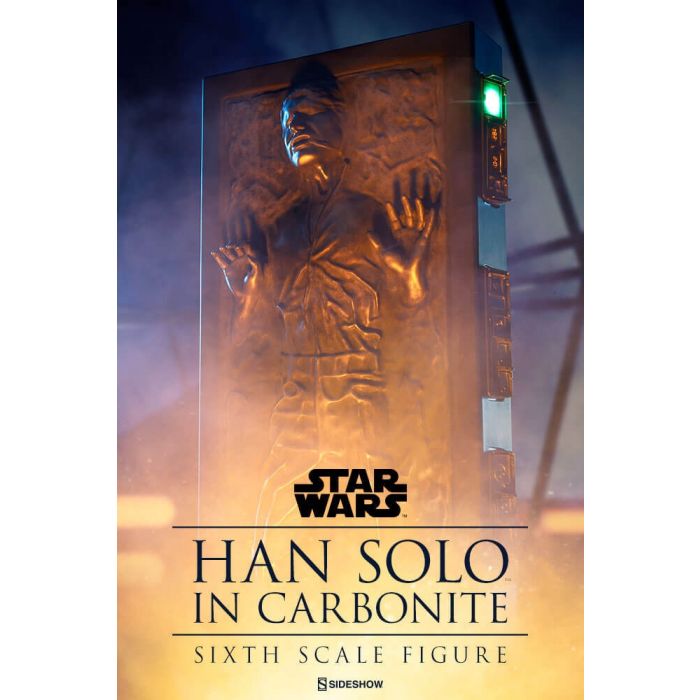 Han Solo in Carbonite 1:6 Scale Figure - Sideshow Collectibles - Star Wars