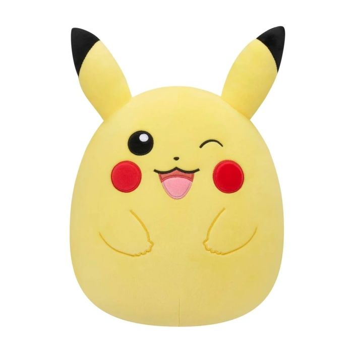 Winking Pikachu - Squishmallows Pokemon - Knuffel 25 cm
