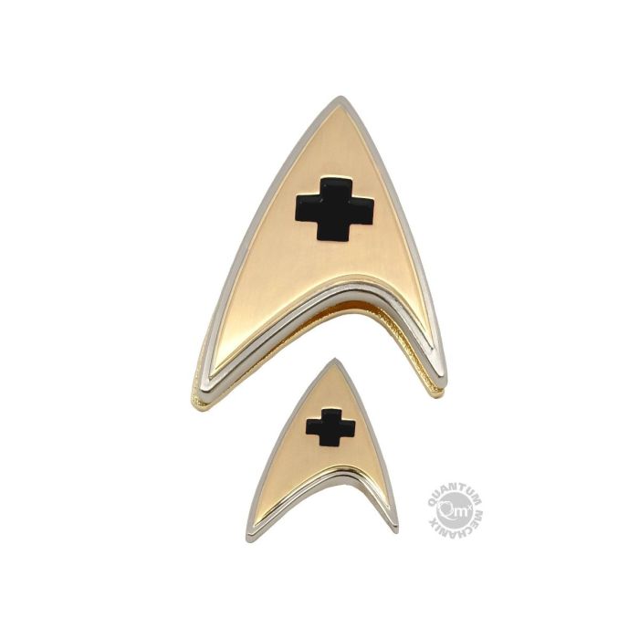 Star Trek Discovery: Enterprise Medical Badge & Pin Set