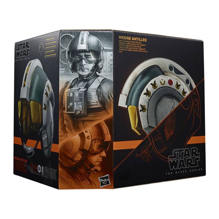Star Wars: Wedge Antilles Battle Simulation Black Series Helmet [BOX DAMAGE]