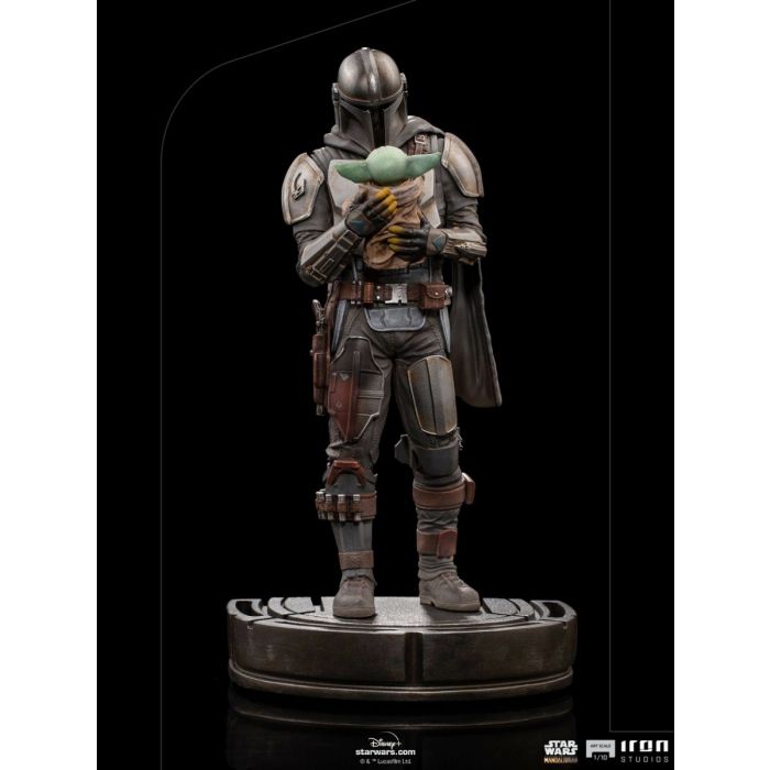 Star Wars - The Mandalorian - The Mandalorian and Grogu 1/10 scale statue
