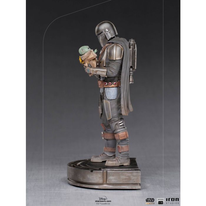 Star Wars - The Mandalorian - The Mandalorian and Grogu 1/10 scale statue