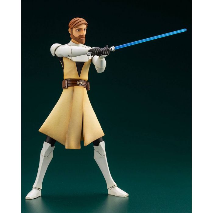 Obi-Wan Kenobi PVC Statue - Kotobukiya ARTFX+ - Star Wars The Clone Wars