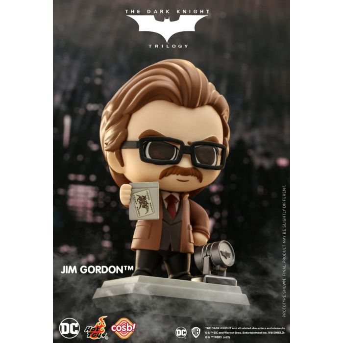 Lieutenant Jim Gordon Cosbi Mini Figure - Hot Toys - The Dark Knight Trilogy