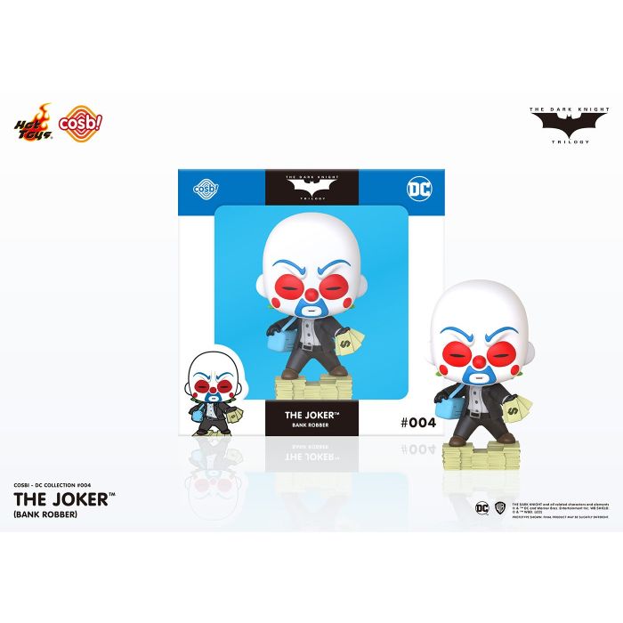 The Joker (Bank Robber) Cosbi Mini Figure - Hot Toys - The Dark Knight Trilogy