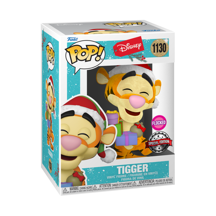 Tigger Flocked (Special Edition) - Funko Pop! - Disney Holiday