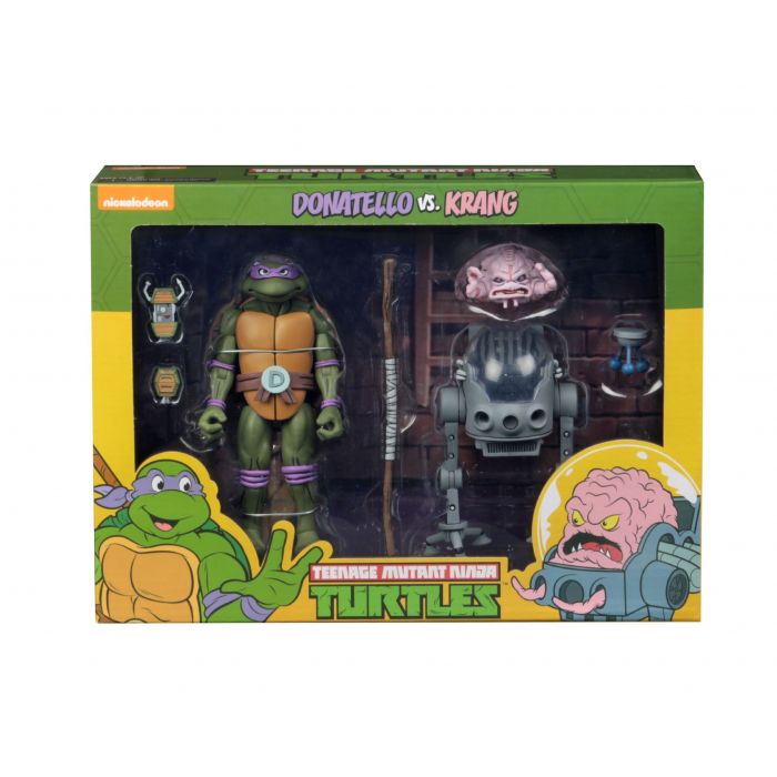 TMNT: Cartoon - Donatello vs Krang Action Figure 2-Pack