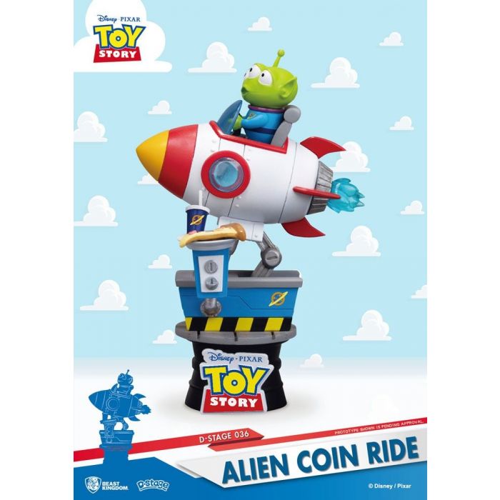 Disney Select: Toy Story - Alien Coin Ride Diorama