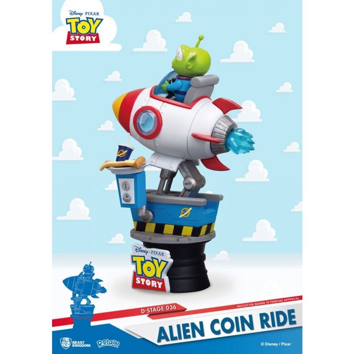 Disney Select: Toy Story - Alien Coin Ride Diorama