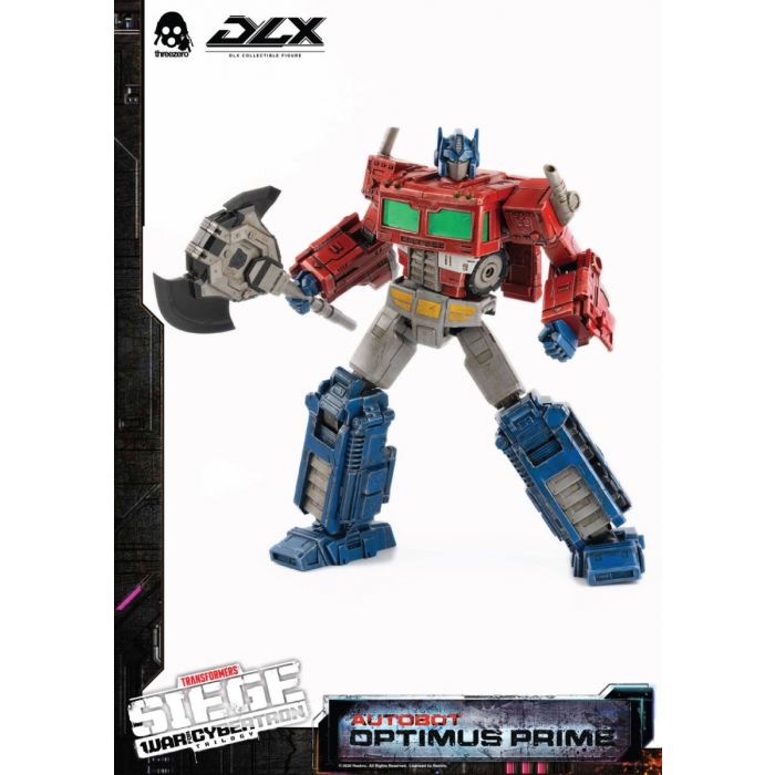 Optimus Prime DLX Action Figure - ThreeZero - Transformers War For Cybertron Trilogy
