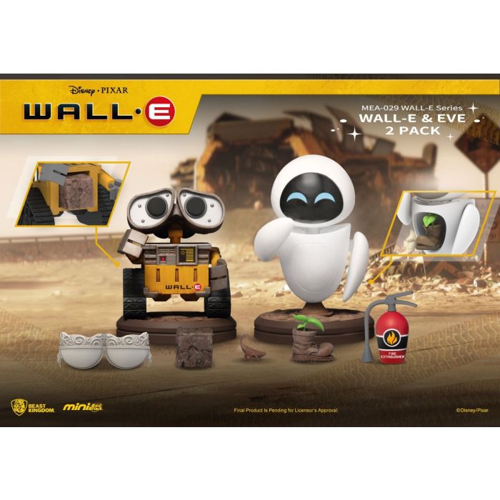Wall-E & Eve 2-pack - Mini Egg Attack - Wall-E