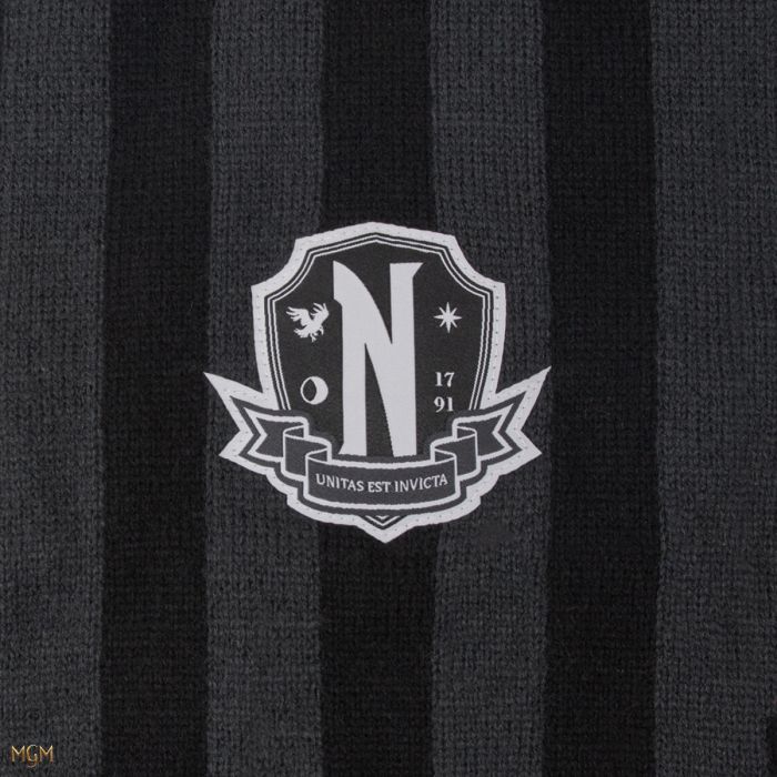 Wednesday - Nevermore Academy Scarf Black