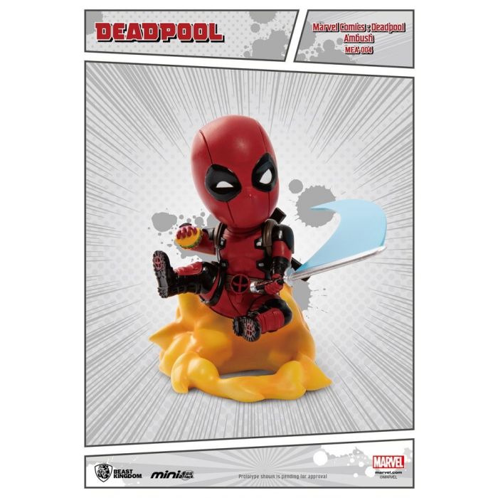 Marvel Comics - Deadpool Ambush Mini Egg Attack Action Figure