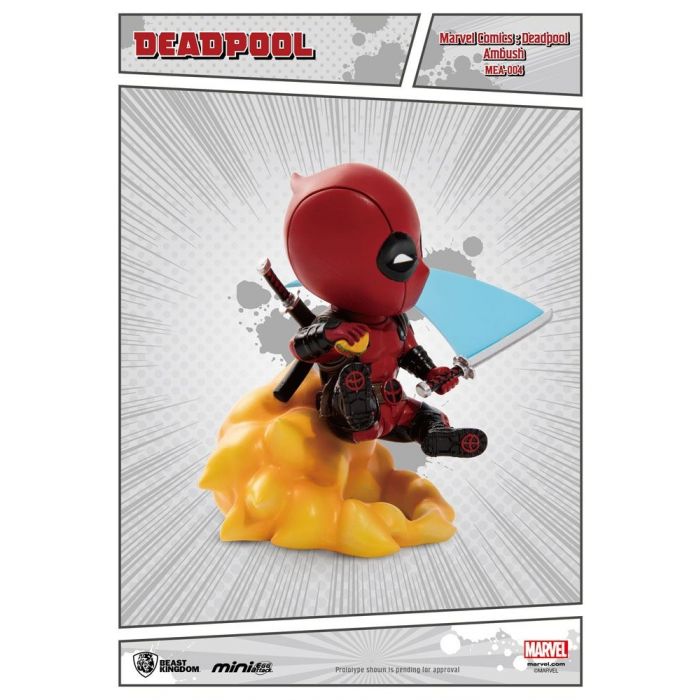 Marvel Comics - Deadpool Ambush Mini Egg Attack Action Figure