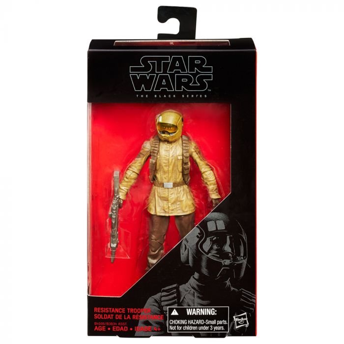 Star Wars: The Force Awakens - Resistance Trooper Black Series Action Figure